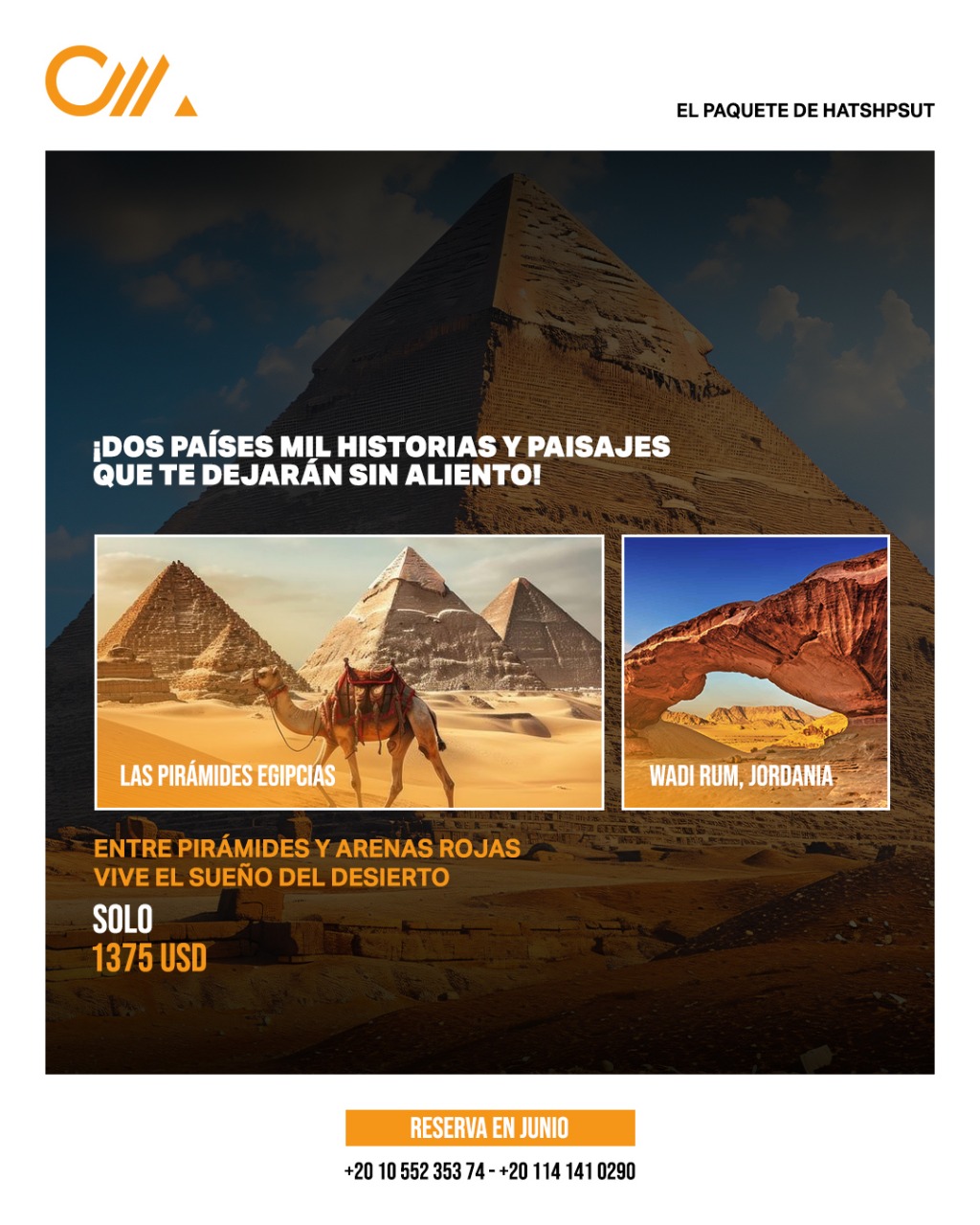 Egipto y Jordania · 12 días