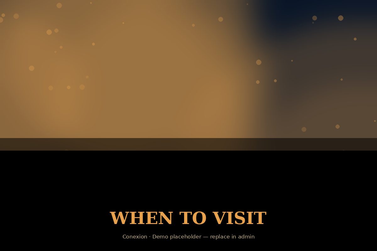 ¿Cuál es la mejor época para visitar Egipto?